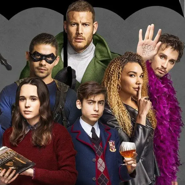 На каком сервисе впервые вышел сериал Академия Амбрелла?