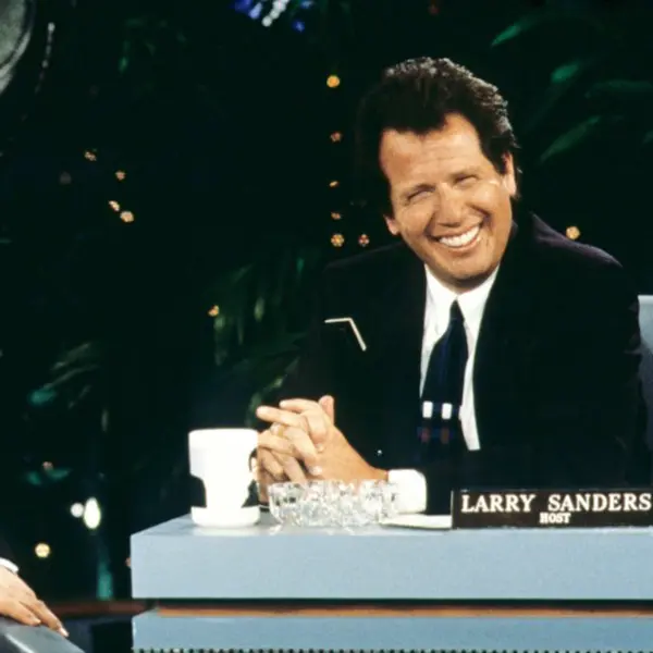 On which service did The Larry Sanders Show premiere?