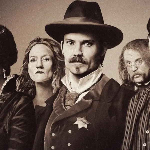 Where was Deadwood first broadcast?