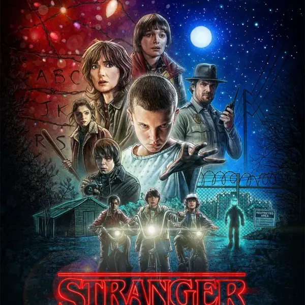 Which platform released Stranger Things when it first came out?