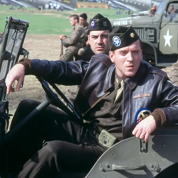 On which service did Band of Brothers premiere?