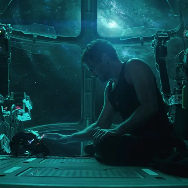 How many days did Tony Stark drift in space with Nebula?