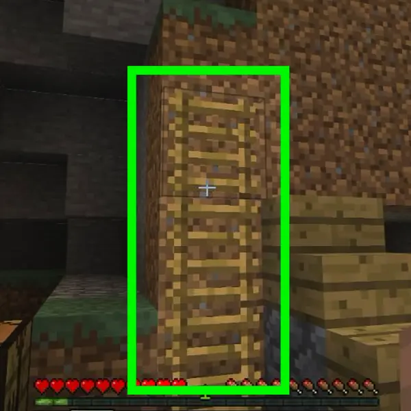 What is required to craft a ladder?