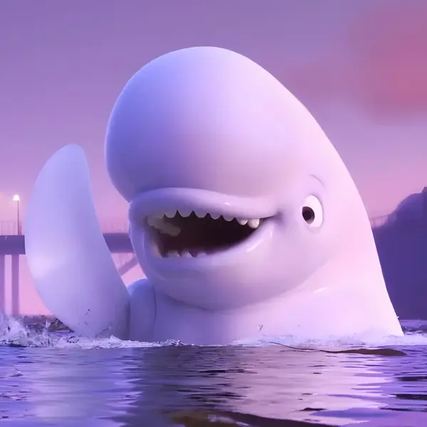 Bailey — a beluga whale who believes he’s lost his echolocation skills.