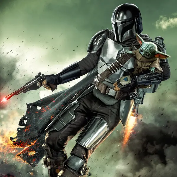 The TV series The Mandalorian was released in