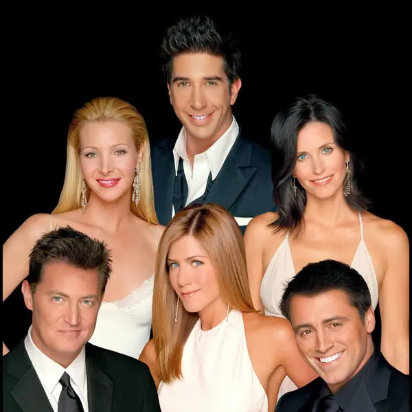 In what year was the series Friends released?