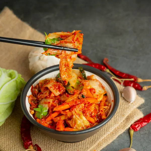 Kimchi is a traditional dish of which country?
