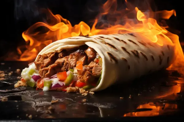 Шаурма у метро в 2:47