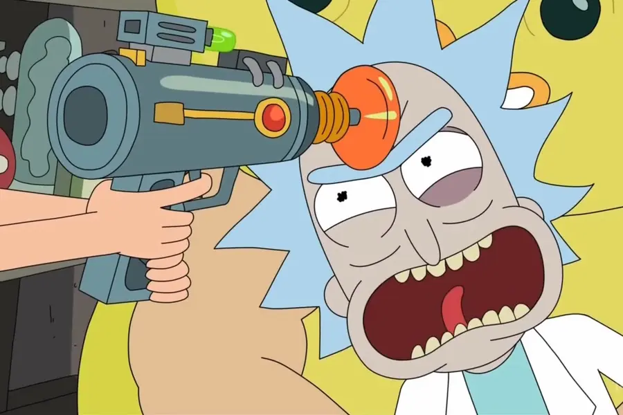 You’re given a laser gun.